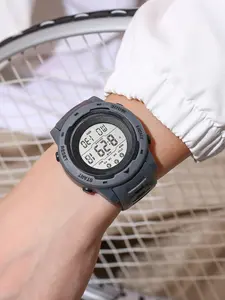 New Men's Sport Electronic Watch, Multi-Function Night Light Wristwatch, Large Screen Outdoor Hiking Watch, Running Student Fashion Watch