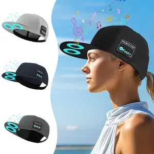 Bluetooth 5.4 Dual-Speaker Outdoor Sports Music Playing Duckbill Cap