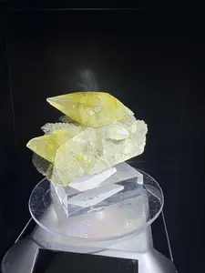 Natural calcite ornament