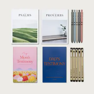 Alabaster Parent's Bible Study Gift Set - Spiritual Year in the Bible with Weekly Plans and Prayers, Christian Gift Bible