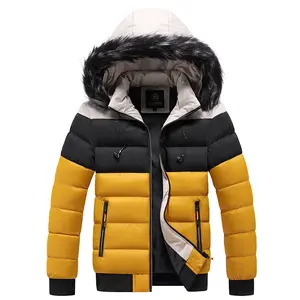 Men's Thick Warm Hooded Cotton Jacket