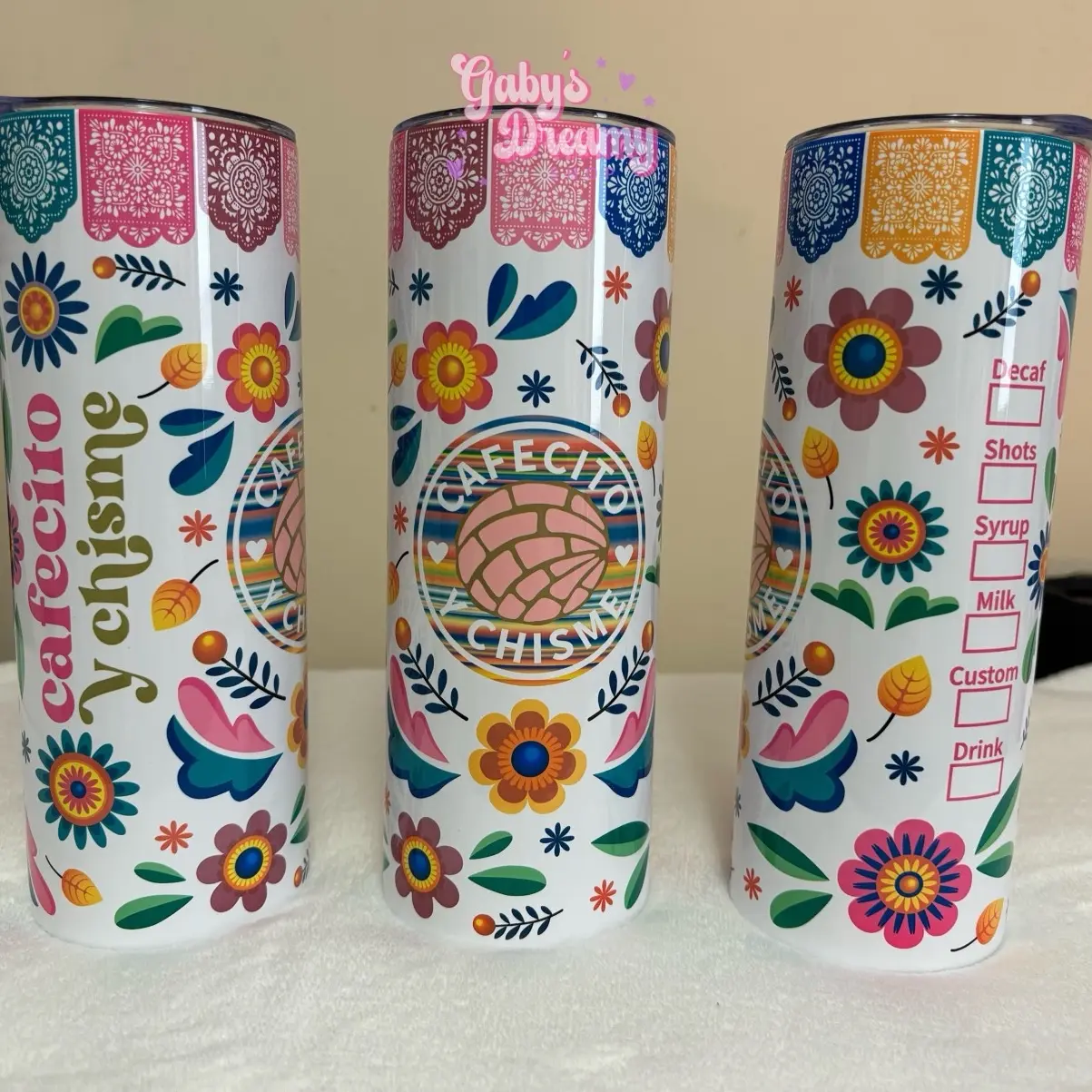 Cafecito Y Chisme Tumbler
