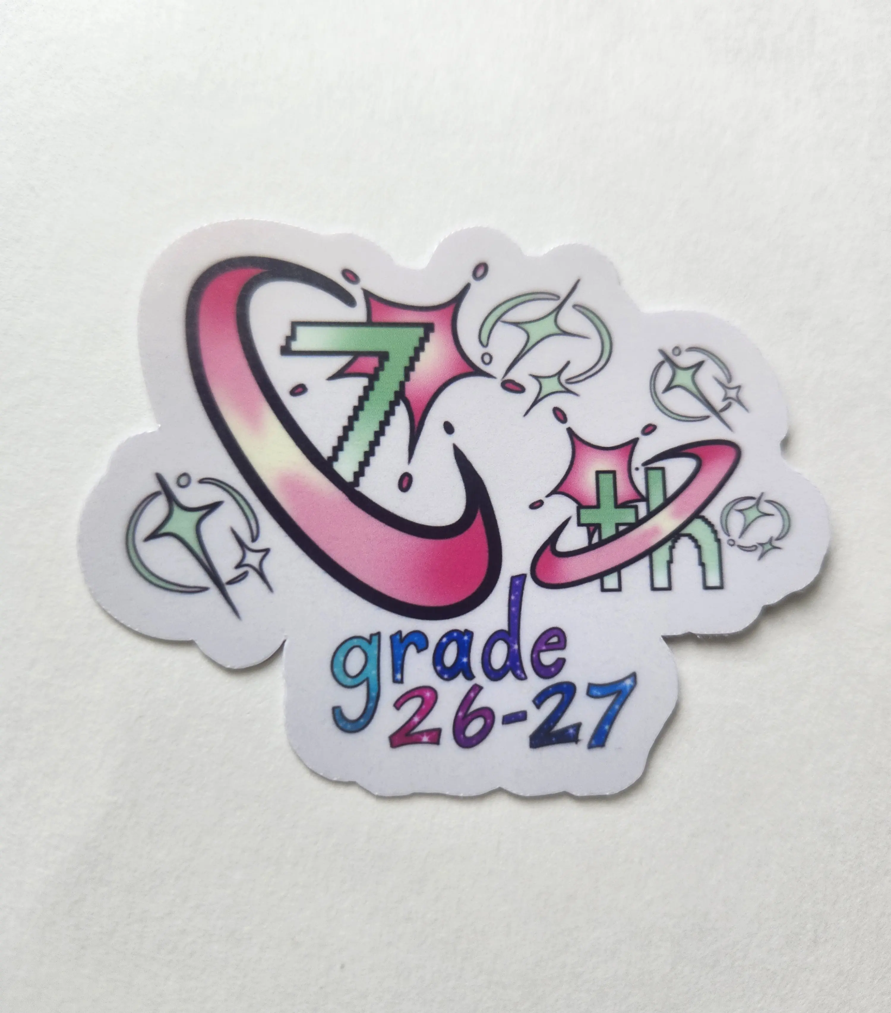 7th Grade Sprinkle Stickers 2026–2027