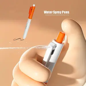 1pc Water Spray Pens - Fun Prank & Relax For Students, Perfect Gift Idea,Multifunctional Spray Gel Pen, Can Add , Disinfecting Pen, Spray Bottle, Alcohol Pen, Writing Pens, Retractable Gel Pen