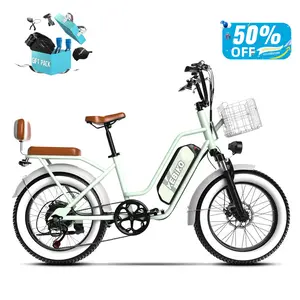 Euybike F8 Step Thru Electric Bike 750W  Fat Tire 35MPH Ebike
