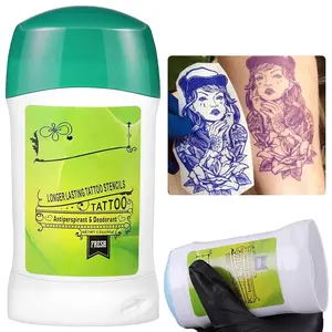 Tattoo Transfer Gel - Professional Tattoo Transfer Stencil Cream Stick Tattoo Supplies Accessories for Body Art Makeup Artist