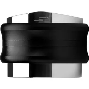 51mm Coffee Distributor & Tamper, Dual  Coffee Tamper Fits Delonghi Portafilters, Double Sided Adjustable Depth, Espresso Hand Tamper, Black