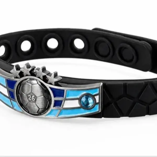 Uruguay Soccer Bracelet - Adjustable Soccer Fan Wristband