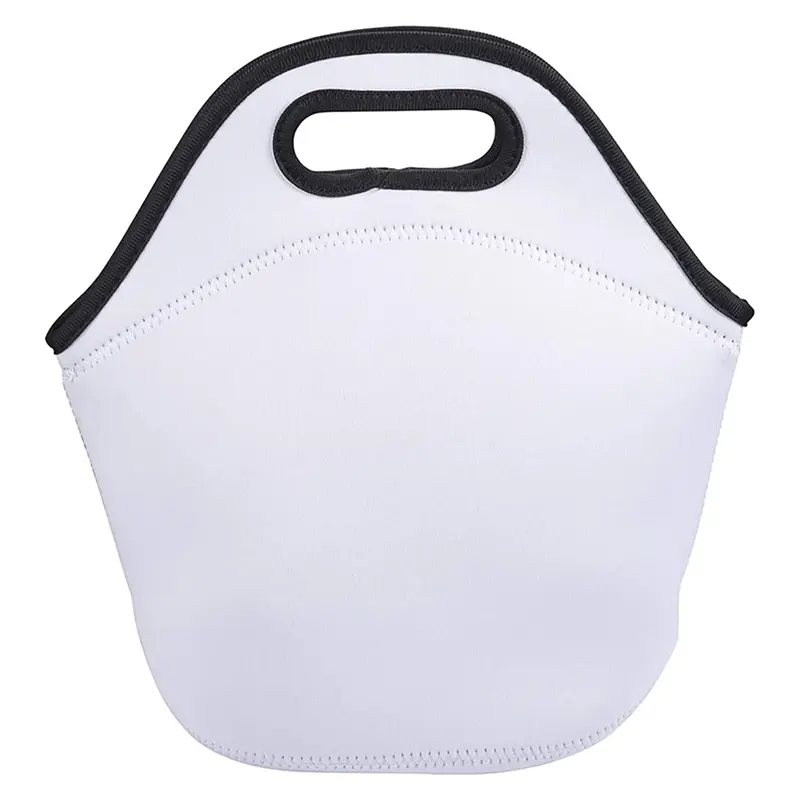 Sublimation Blank Rectangle Lunch Bag - Foldable Reusable Insulated Thermal Tote for Parents, School, Beach, Zippered Multi-Function Unisex Carry Case, Keeps Food Warm/Cold, Home Organization, Concerts, Camping