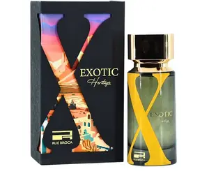 Rue Broca Exotic Heritage Eau De Parfum 100ML 3.4 FL OZ Floral Fruity Woody Scent with Raspberry Jasmine & Patchouli