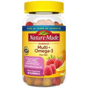 Multivitamin for Her + Omega-3 Gummies Multivitamin for Her + Omega-3 Gummies