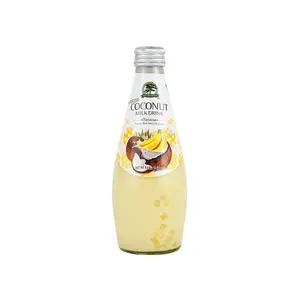 Evergreen Coconut Milk Drink Banana Flavor 9.8 oz