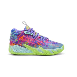 PUMA Kids Girls Mb.03 Be You  Basketball Sneakers Shoes - Multi, Purple