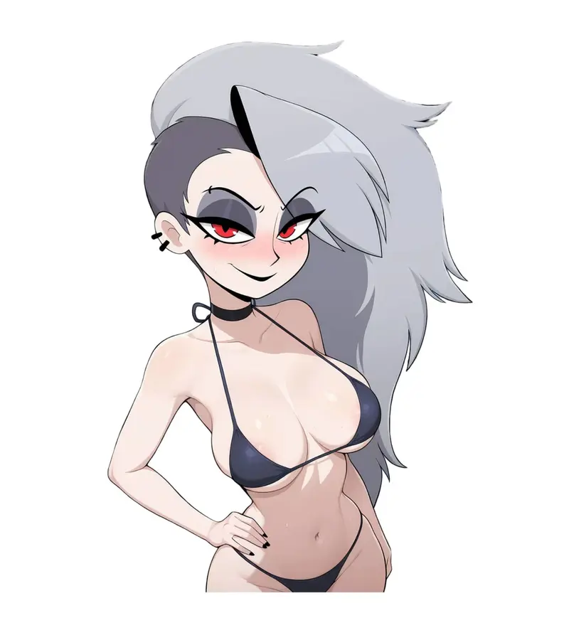 Loona Helluva Boss Waifu Weatherproof Anime Sticker -waifu sticker, r64 sticker,Anime naked sticker Decal Laptop  1