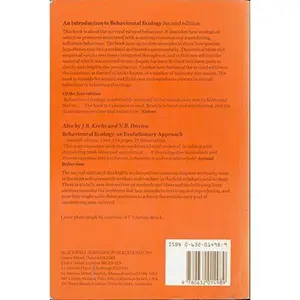USED-Introduction to Behavioral Ecology by Jr. Krebs (Paperback)