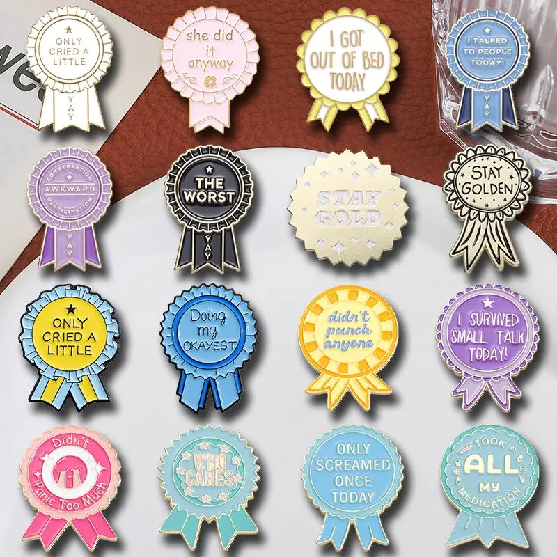 16-Piece Custom Cartoon Enamel Pin Clips, Cute Decorative Badges for Students, Jackets, and Backpacks, Engagement Gift Idea, Memorial Day, Beach, Brooch, Badge Clip-On, Anniversary, Auspicious, Christmas, Birthday, Clothes, Business, Casual, Ceremony