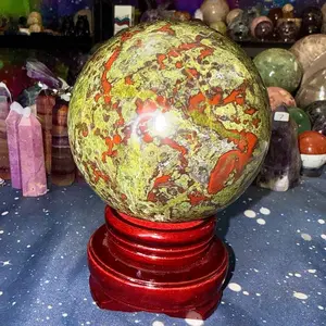 Dragons Blood Sphere With Stand