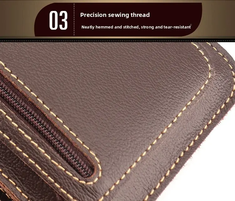 New leather Mobile Phone Waist Bag with Belt PU Leather Multifunctional Solid Dual Pocket for Men's Outdoor Construction Site Use phone case for iphone 14/15/16 pro max plus Sumsung Galaxy S24/S23 A54/A14 Z Fold/Z Flip, Pouch Holder, Waist Bag Holder