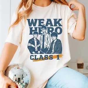Weak Hero Class T-Shirt Classic University Punk Y2K Film Tee