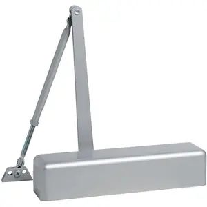 Door Closer, Grade 1 Heavy Duty Commercial Hydraulic Closer, Self-Closing, Adjustable Spring Size 1-6, ADA Compliant, Surface Mount, Sprayed , Series 9000
