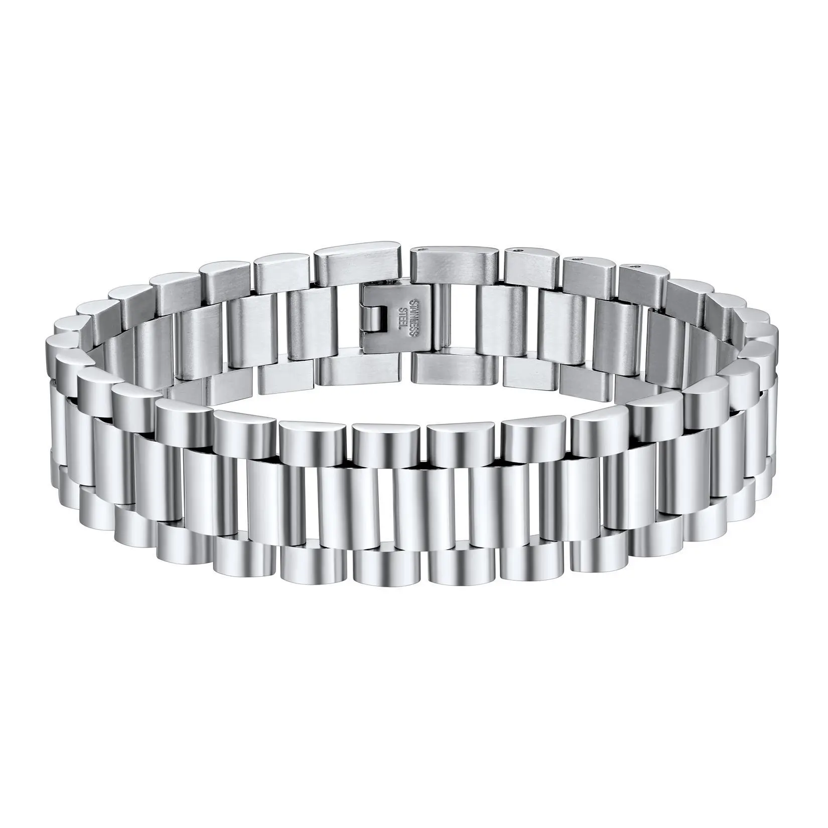 Style 2-Steel-15mm(with watch link removal tool)