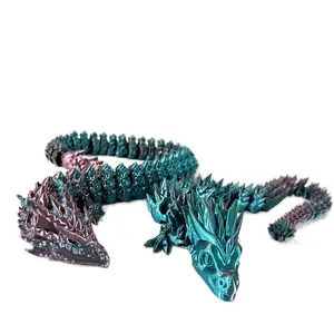 3D printing dragon design, 3d figures for men desktop sculpture, movable 3D Sculpture , Home decoration, Room Decor Ornaments