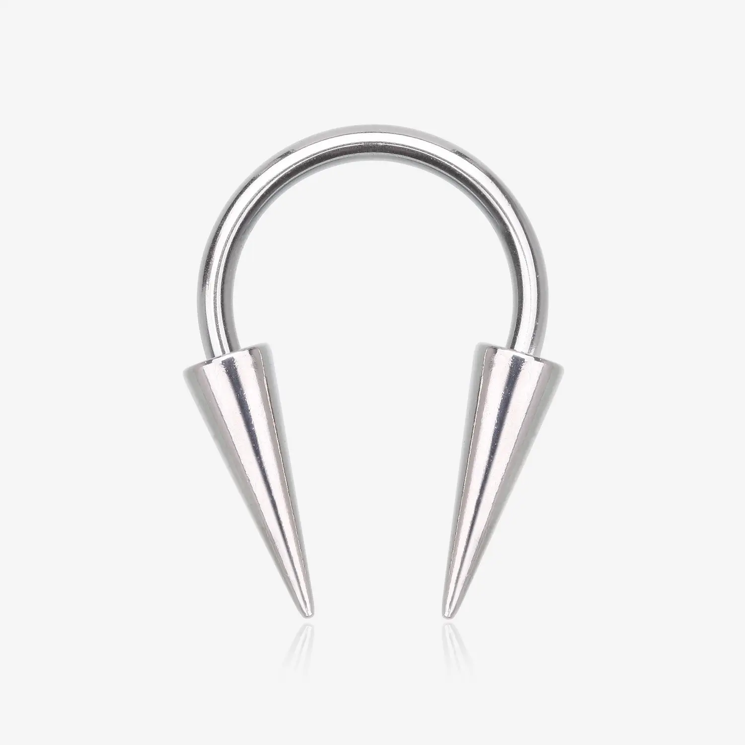 Long Spikes Steel Horseshoe Circular Barbell Long Spikes Steel Horseshoe Circular Barbell