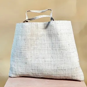 Raffia Tote Bag