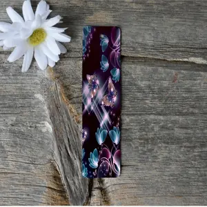 Purple Butterflies Design Metal Bookmarks