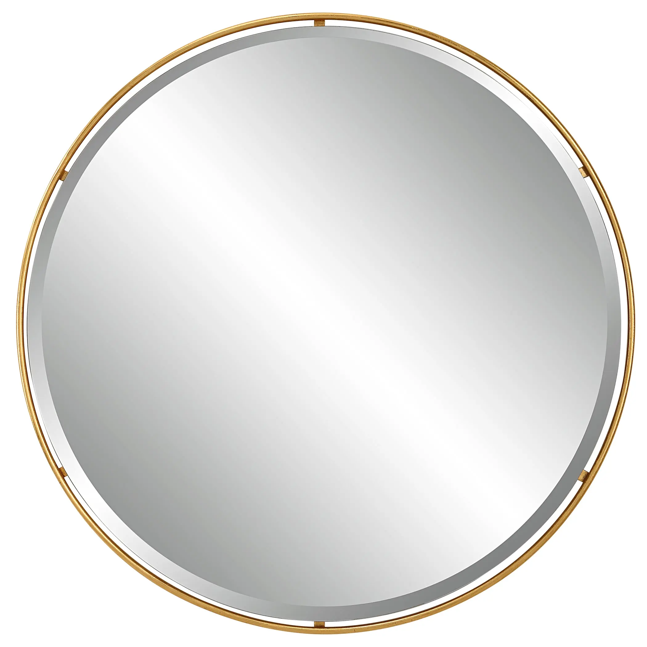 Uttermost 09832 Canillo Gold Round Mirror