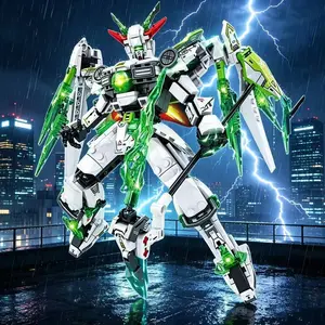 Mech Model Building Blocks Set, Detailed 3D Construction Toy, Perfect Gift for Boys, Holiday Present Idea, STEM Construction Set