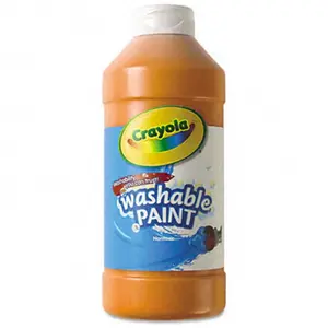 Crayola.  Washable Paint Orange 16 oz