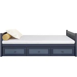 Twin Size Waterproof Quilted Daybed Mattress Protector - Soft, Breathable, Machine Washable Bedding Cover with Elastic Straps for Dormitory, Apartment