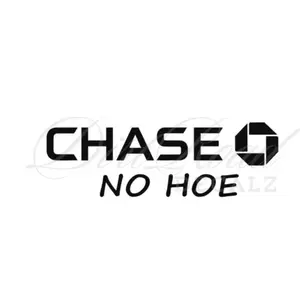 Chase No Ho* Decal - Car Truck SUV window Sticker - weatherproof Bumper Sticker - Window slapper