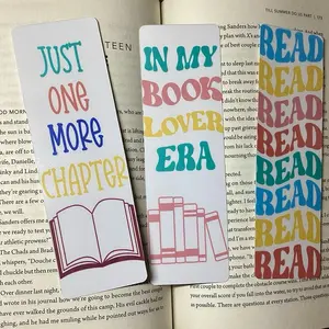 Book Era Bookmark | Book Lover Bookmark | Bookish Gifts | Romance Reader | Laminated Bookmark | Bookmark Bundle | Booktok | Pretty Bookmark