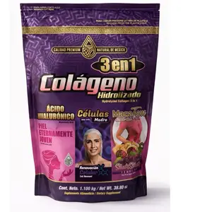 3 in 1 Colageno Hidrolizado with Hyaluronic Acid, Maca, and Madre Cells for Skin Renewal - Edible Fitness Supplement