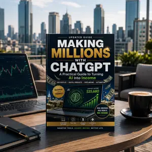 ChatGPT Income Guide Book, Making Millions, Learn How to Monetize AI Tools, Work From Home, Increase Passive Income With Step-by-Step Methods