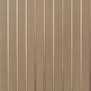 From Plain To Beautiful In Hours Honeycomb Matte Pearl Gold 1/2 in. x 1 ft. x 7.88 ft. Glue-Up Decorative Foam Wood Slat Walls - #MG-2505 (10 Pack)/78.8 sq. ft.
