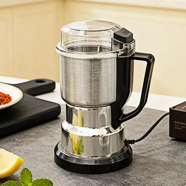 Springtok 300W High-Power Multi-Function Electric Grinder - Stainless Steel Single Unit Home Kitchen Appliance, Plug and Play Mill for Coffee Beans, Espresso Maker Compatible Tool