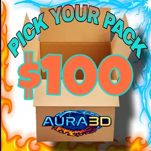 Aura3D 3D Print Figure Pack + $25 on us// YOU Choose the Prints // $125 Value