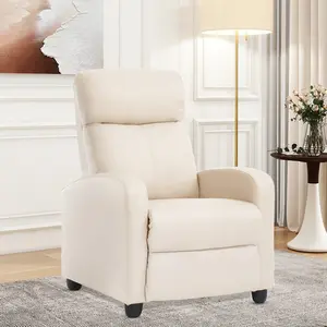 BestOffice Recliner Chair for Living Room Home Theater Seating Single Reclining Sofa Lounge Reading with Padded Seat Backrest