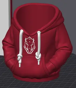 Razorbacks Hoodie Pen Holder & Koozie