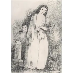 Marie Laurencin, Composition, Antarés, Limited Edition Etching