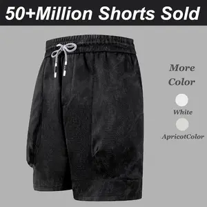Men’s Acid-Wash Vertical Stripe Loose Cargo Shorts — A Streetwear Must-Have