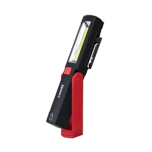 Dorcy 41-2621 COB Pocket Work Light, Red, Magnetic, High Lumen Flashlight