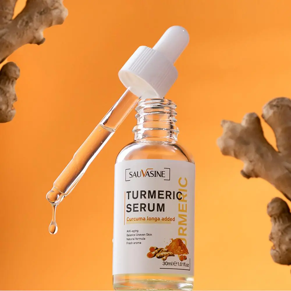 Turmeric Facial Serum, Deep Moisturizing & Firming Skin Beauty Essence, Face Moisturizer, Skin Soothing Facial Essence, Daily Skincare Product, Face Care Products, Firming Deep Hydration, Daily Use Serum, Firming Facial Concentrate