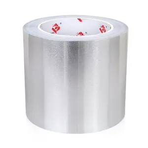 Foil Tape,Heavy Duty Metal Foil Tape,High Temperature  Duct Tape, for Sealing & Patching,HVAC,Air Ducts,Insulation and Metal Repair (4 Inch)