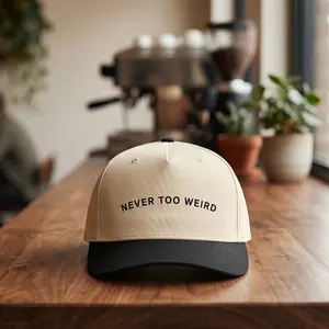 Unisex Never Too Weird Hat, Polyester Fabric Fashion Accessory