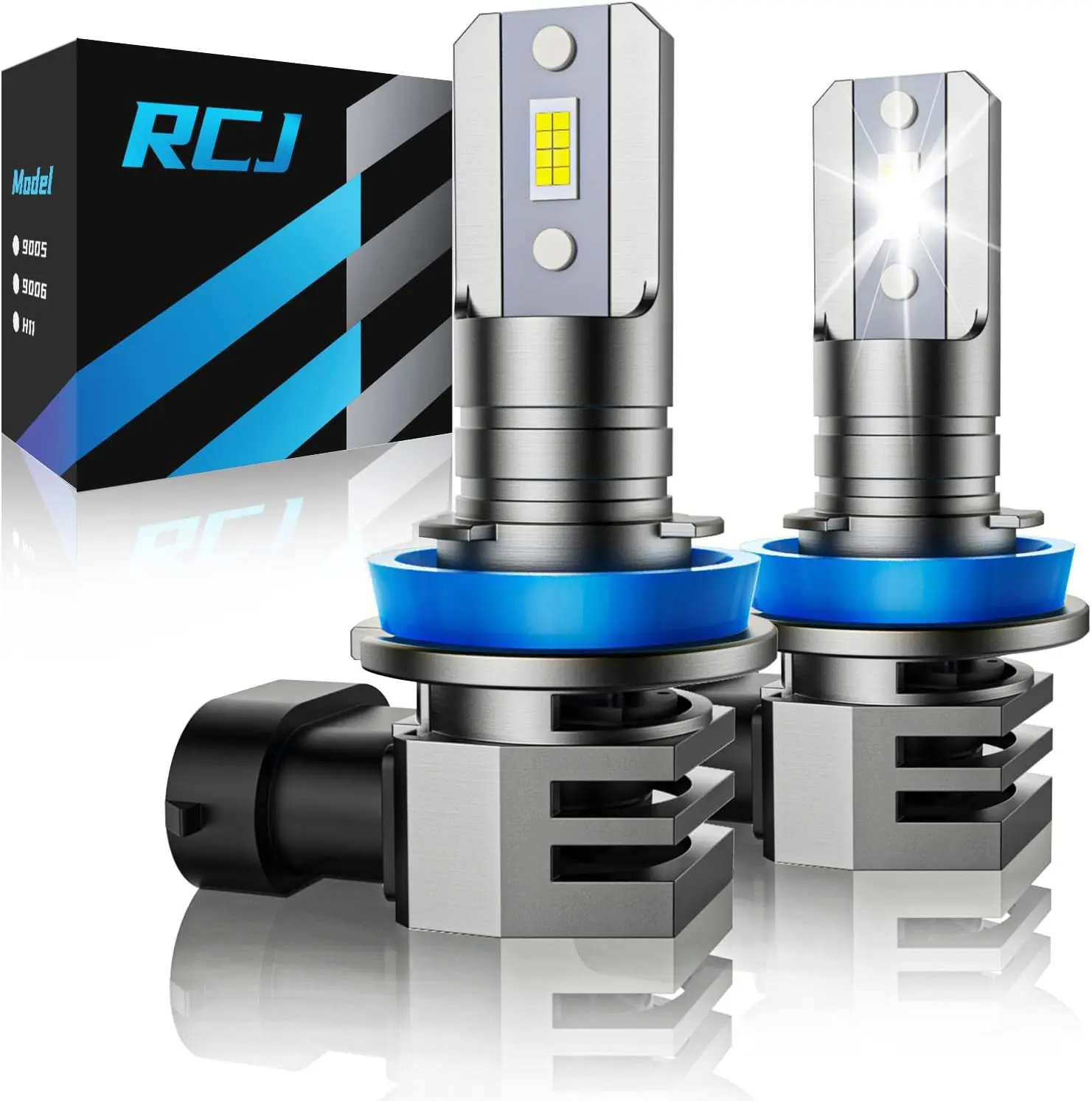 RCJ 2007-2018 Nissan Altima H11 LED Headlight Combo  High & Low Beam | Plug & Play   6000K CoolWhite 32000LM Pack of 4