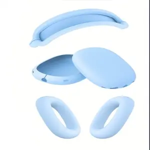 Tpu Headphone Case for Apple AirPods Max, Durable Silicone Protective Cover, Ear Cushion Protector, Compatible with AirPods Max Accessories, Protection